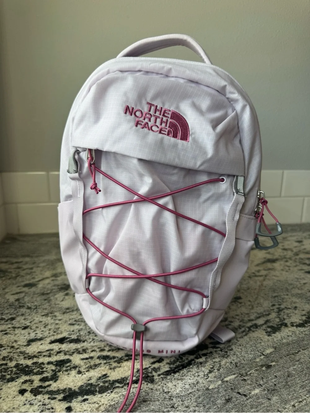 The North Face Borealis Mini Backpack in Lavender Fog. EUC.